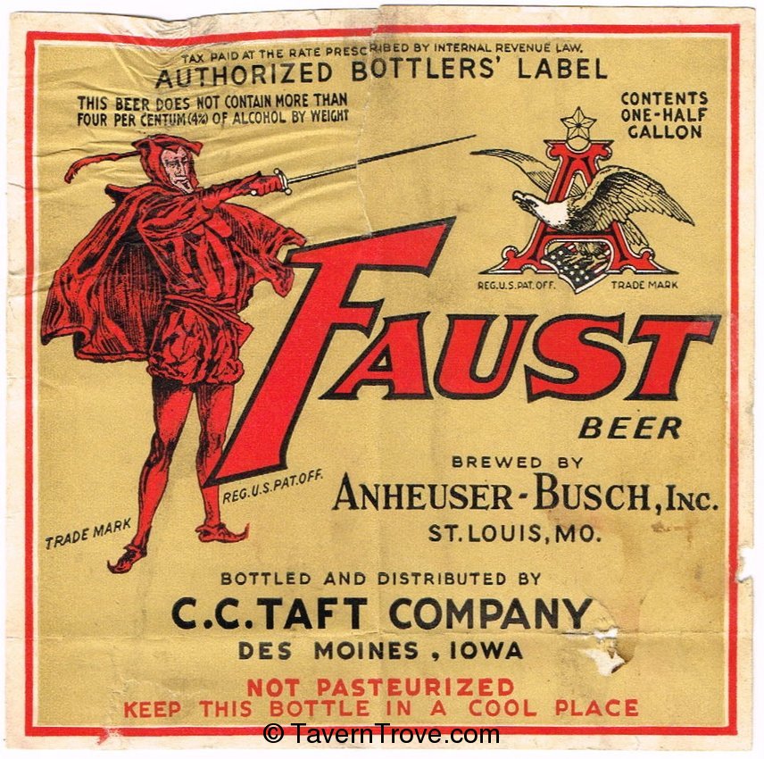 Faust Beer Dupe