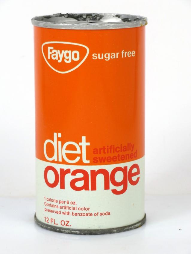 Faygo Diet Orange Soda Detroit Michigan