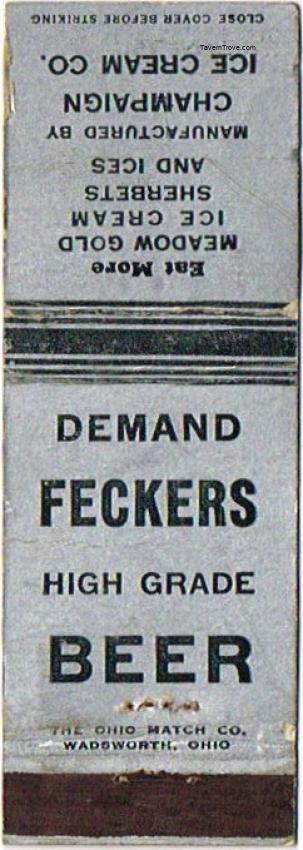 Fecker's High Grade Beer/Meadow Gold Ice Cream