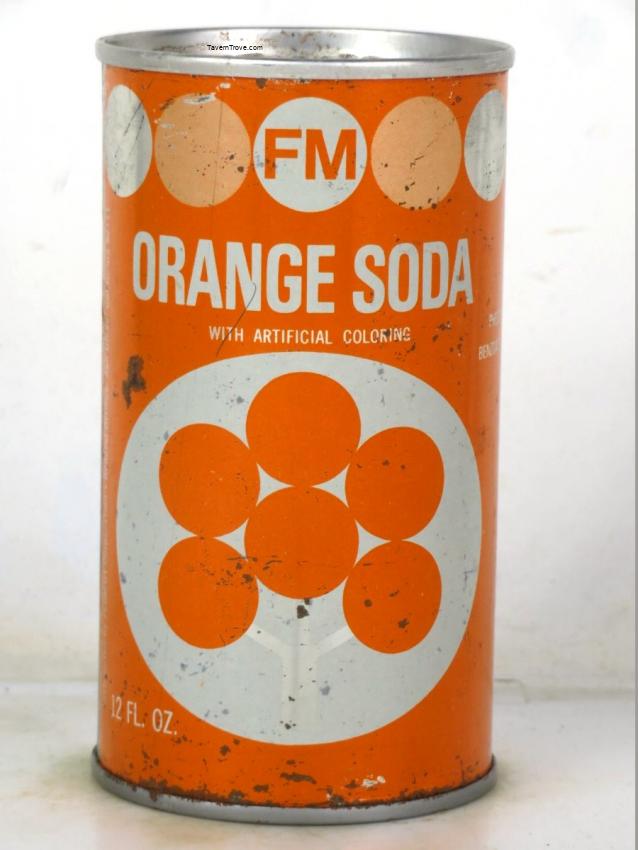 FedMart (FM) Orange Soda San Diego California