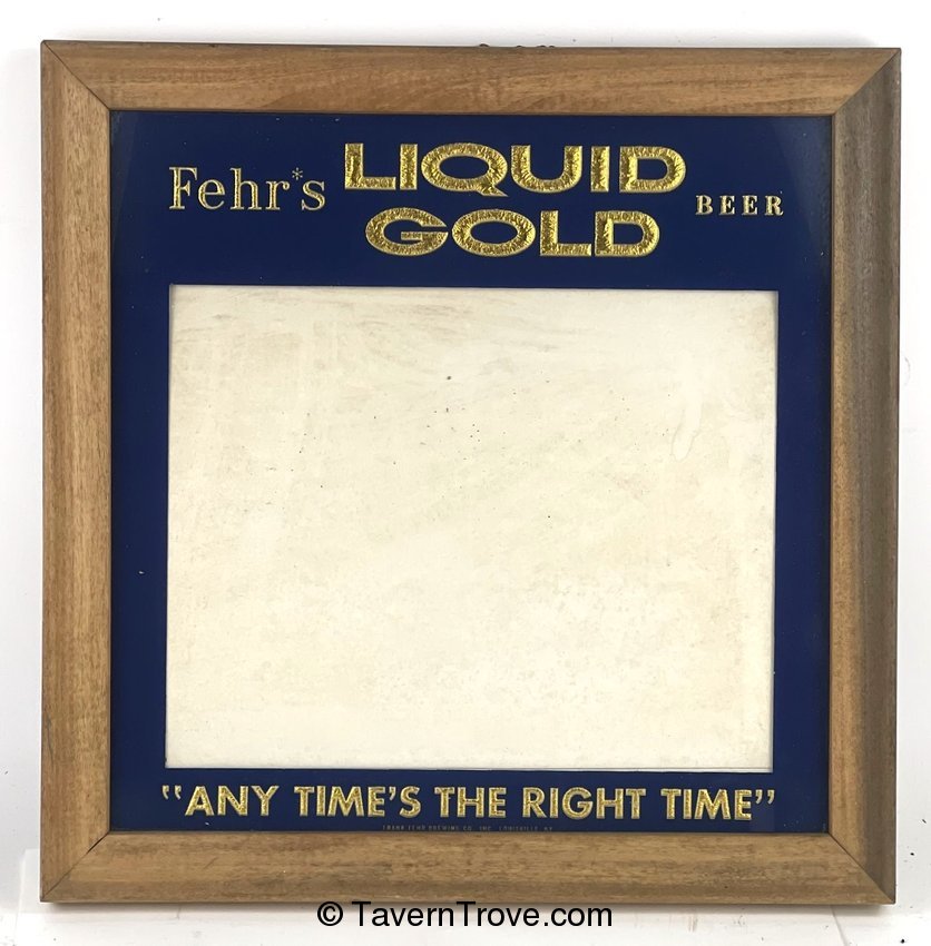 Fehr's Liquid Gold Beer License Holder