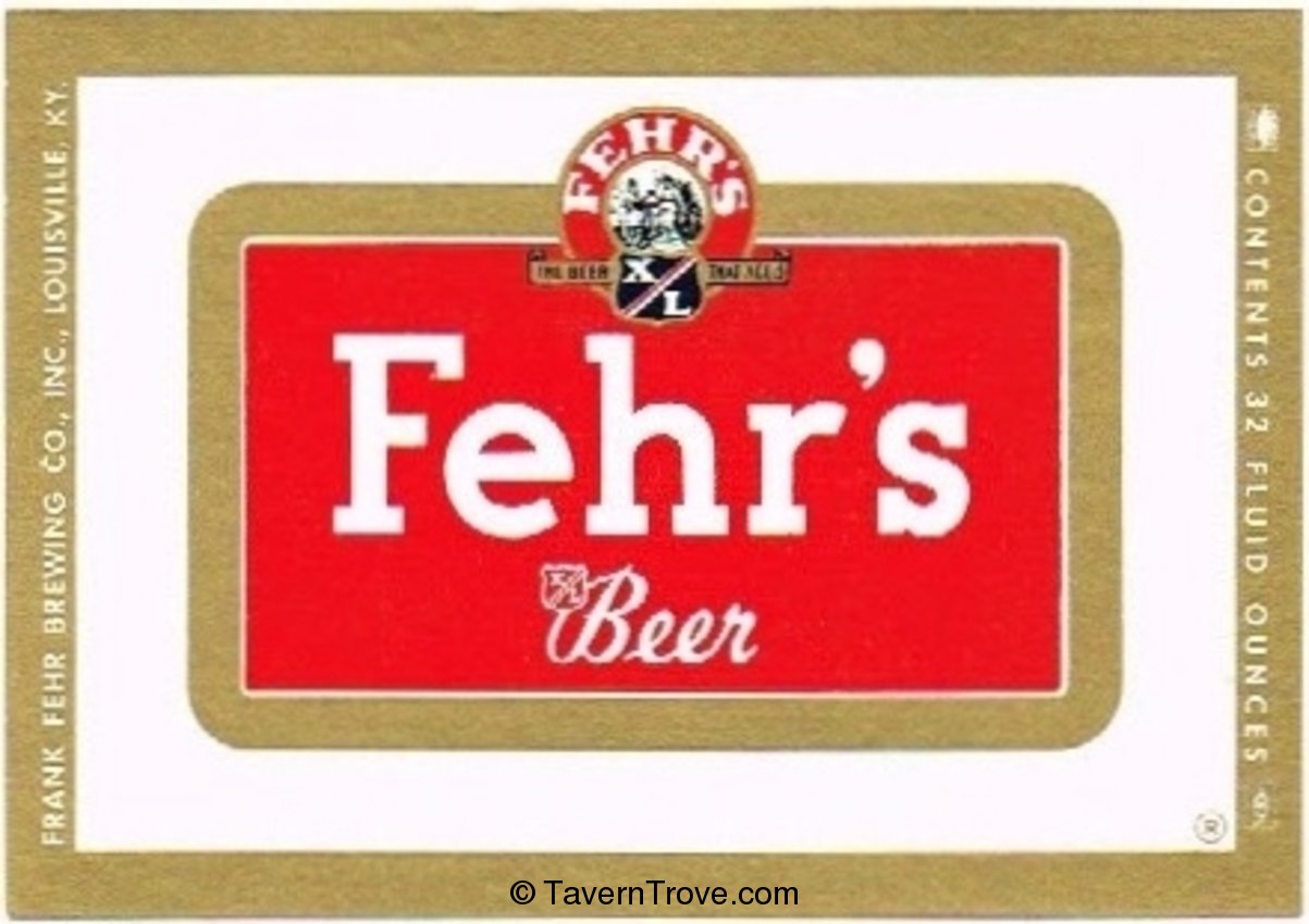 Fehr's  Beer