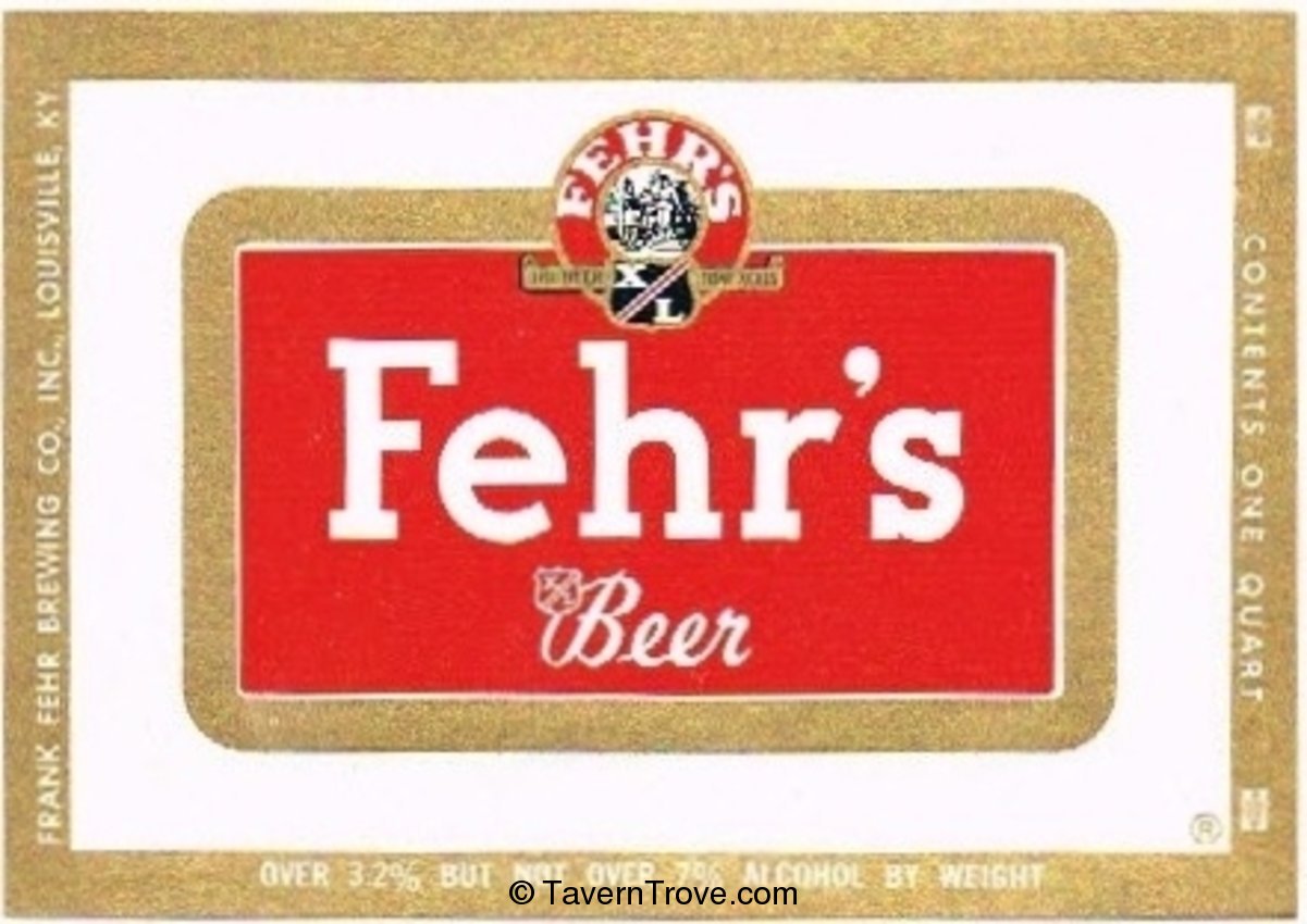 Fehr's  Beer