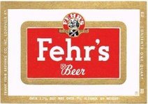 Fehr's  Beer