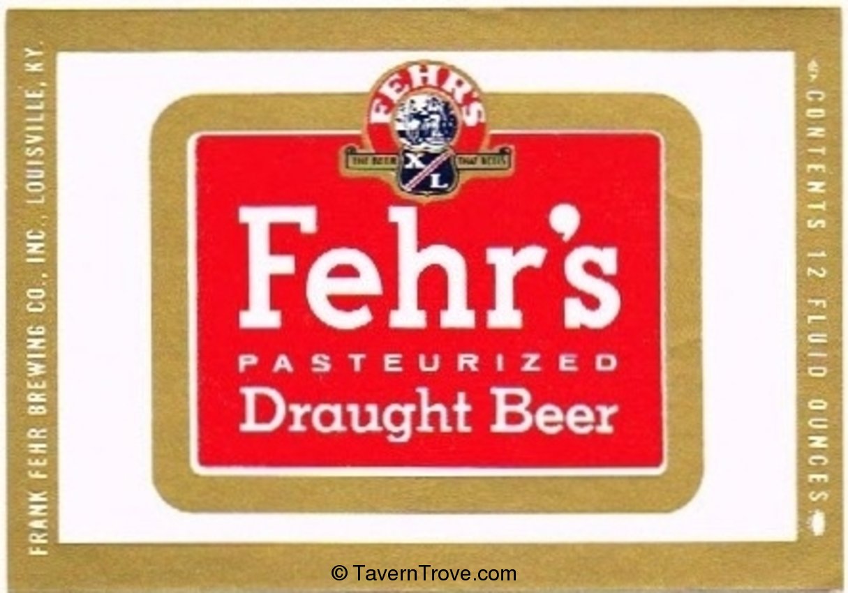 Fehr's Draught Beer