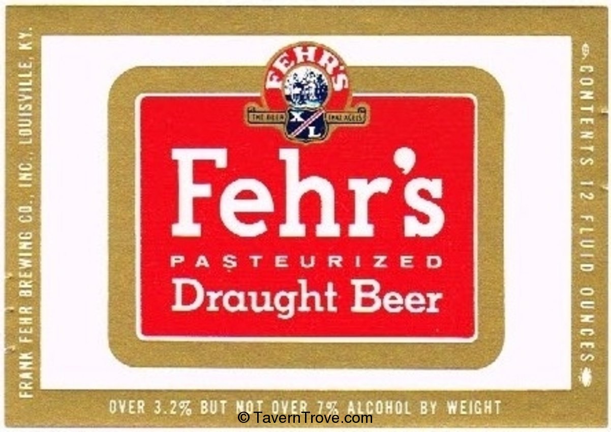 Fehr's Draught Beer