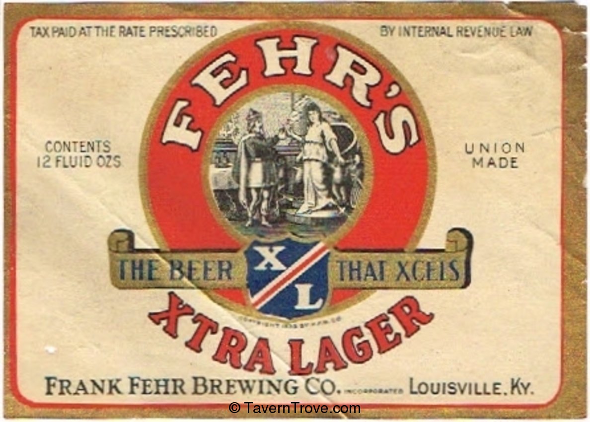 Fehr's Extra Lager Beer