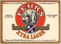 Fehr's Extra Lager Beer