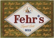 Fehr's Liquid Gold Beer