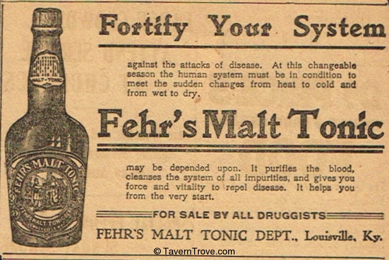 Fehr's Malt Tonic