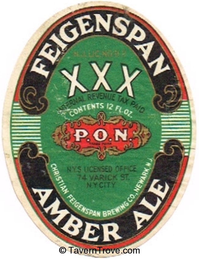 Feigenspan P.O.N. Amber Ale