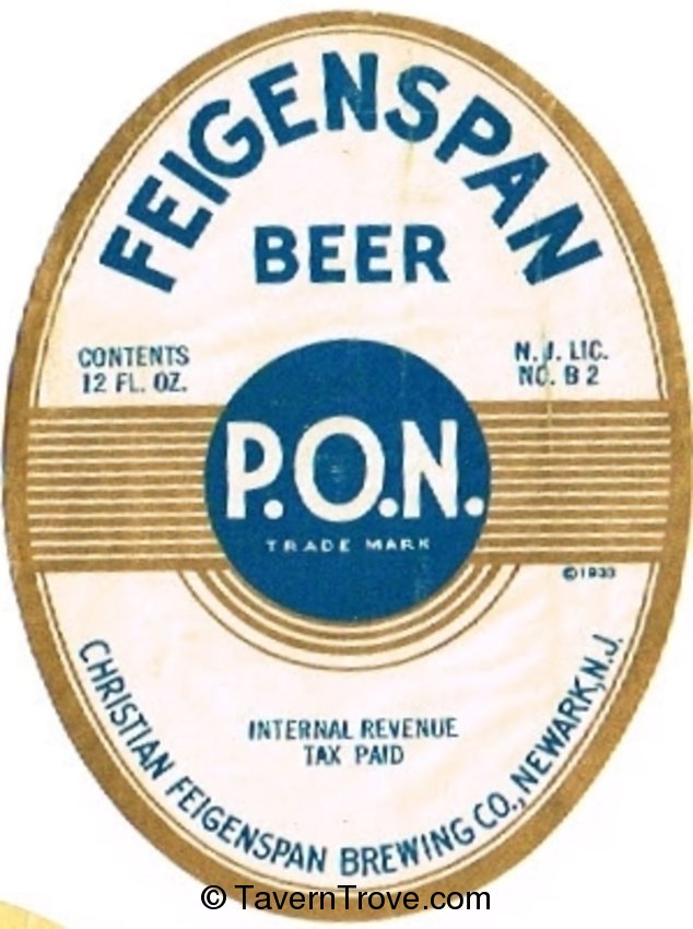 Feigenspan P.O.N. Beer 