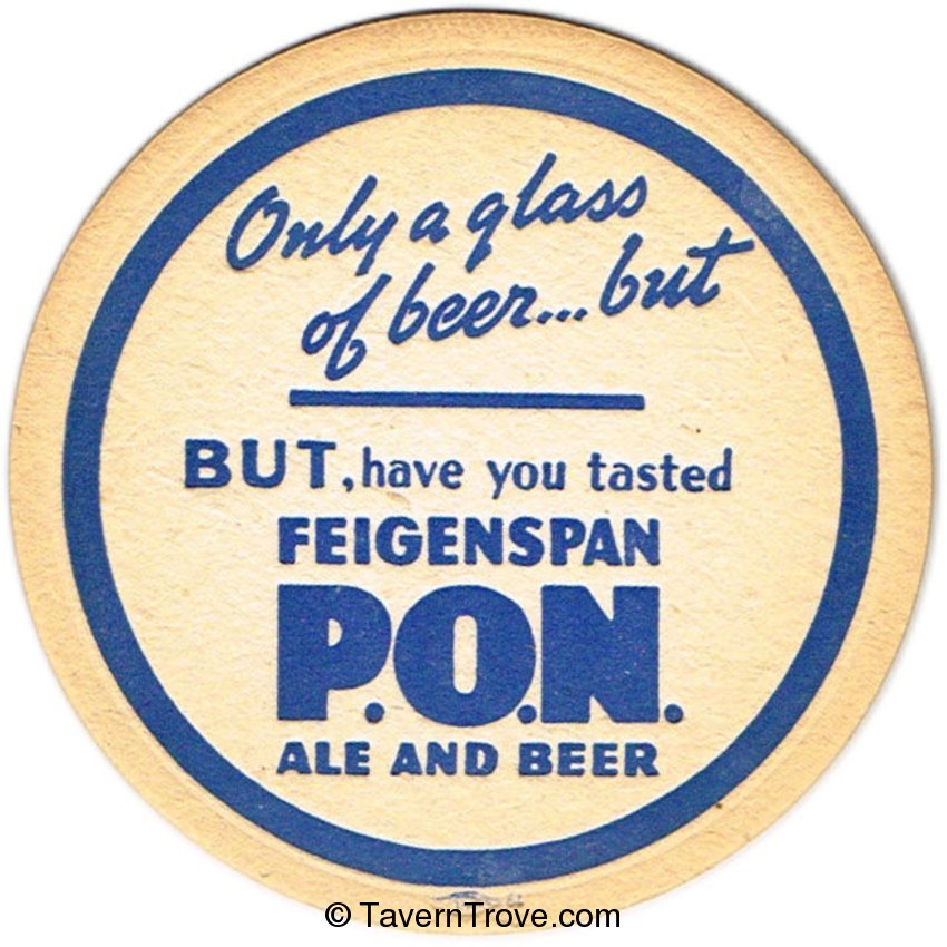 Feigenspan P.O.N. Ale and Beer