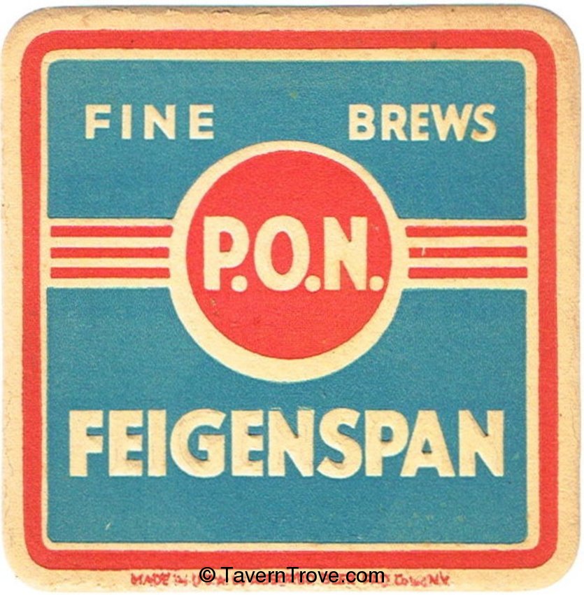 Feigenspan P.O.N. Fine Brews