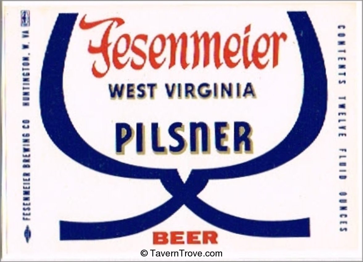Fesenmeier West Virginia Pilsner Beer