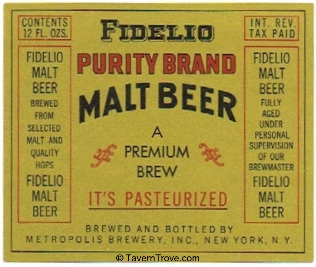 Fidelio Malt Beer 
