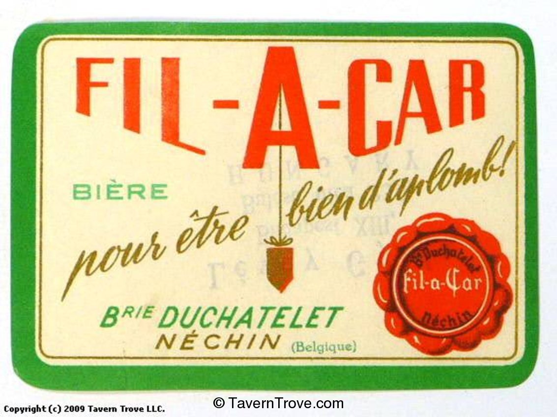 Fil-A-Car Bière