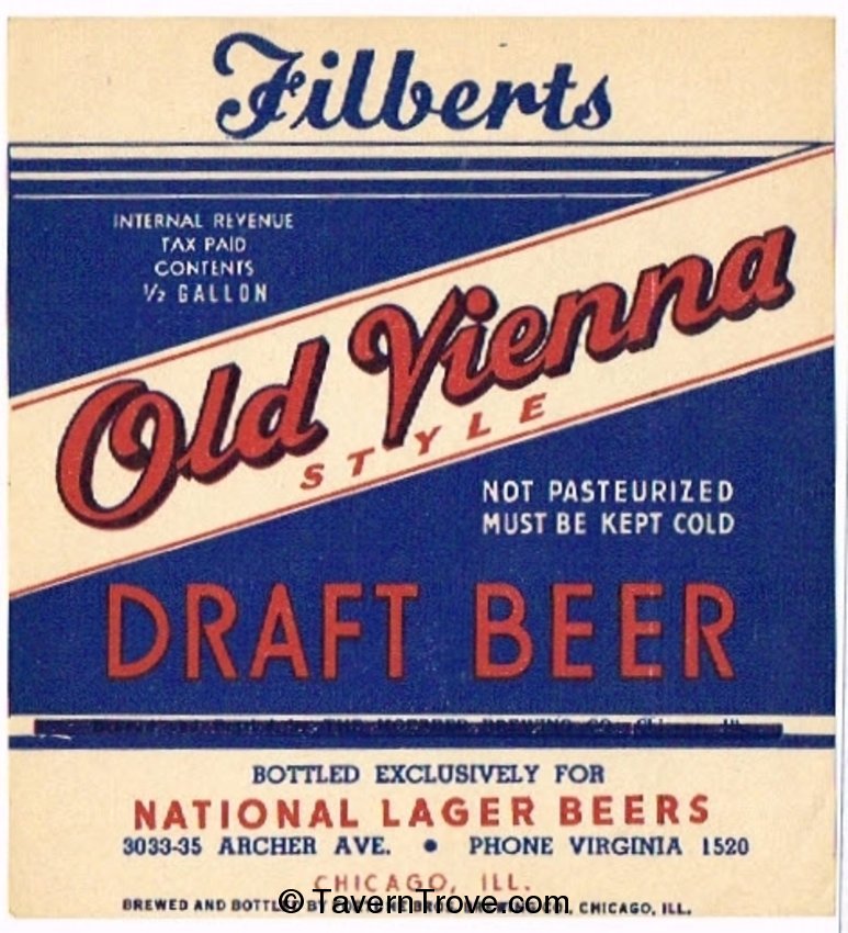 Filbert's Old Vienna Draft Beer