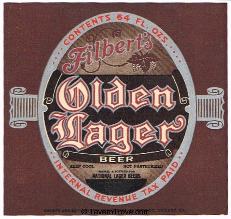 Filbert's Olden Lager Beer
