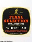 Final Selection Extra Strong Ale