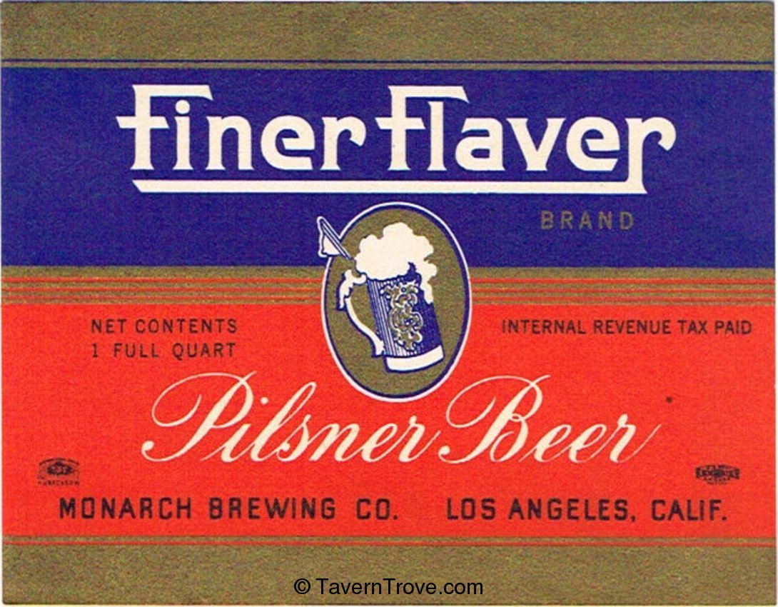 Finer Flavor Pilsner Beer