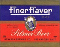 Finer Flavor Pilsner Beer