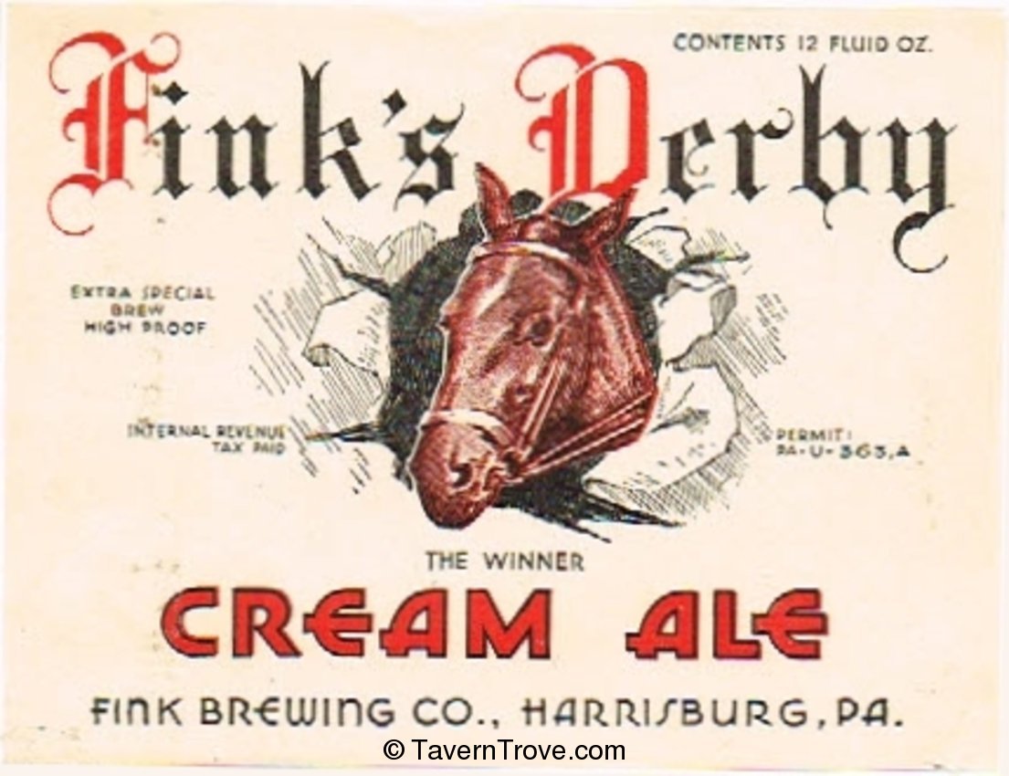 Fink's Derby Cream Ale
