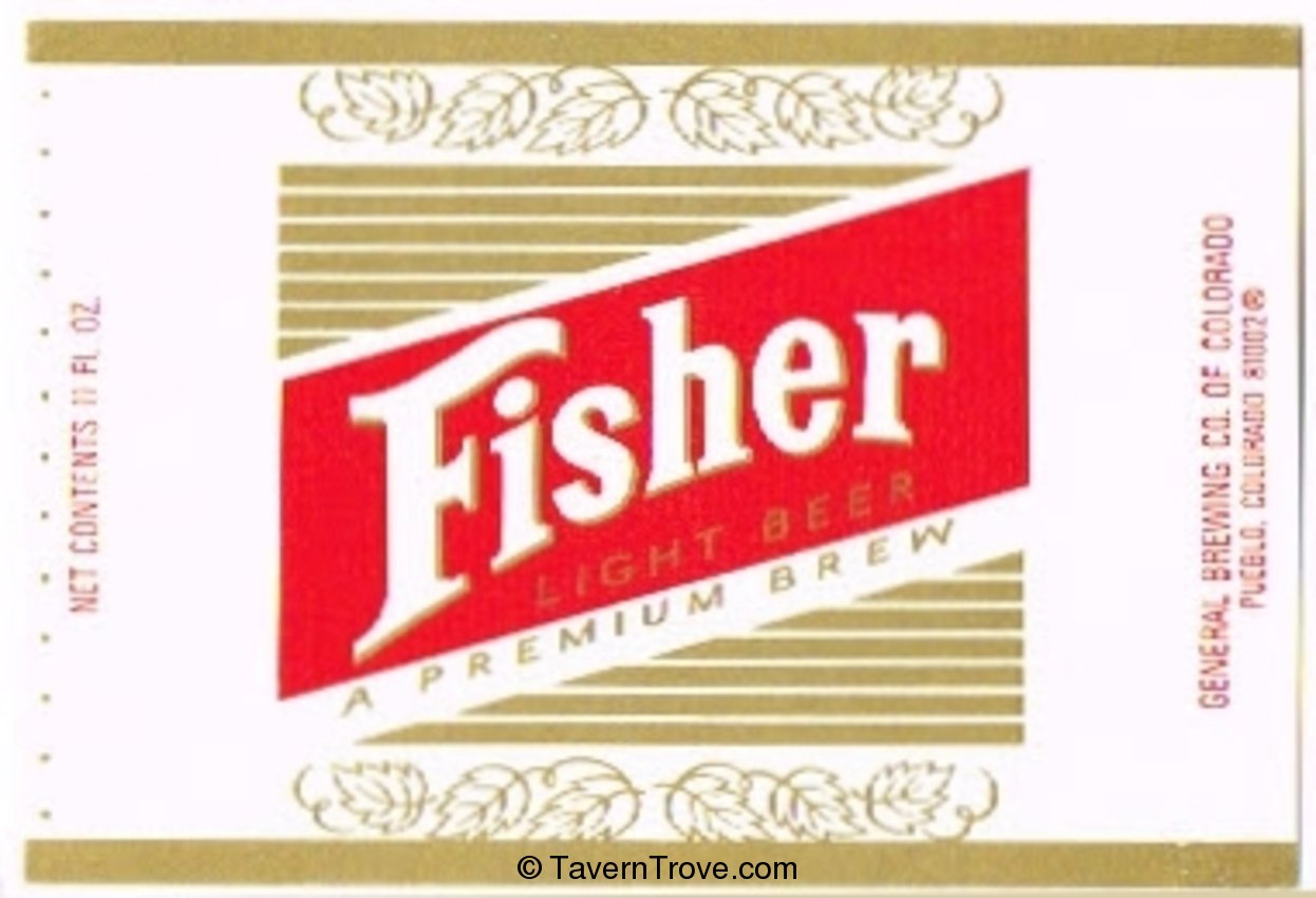 Fisher Light  Beer