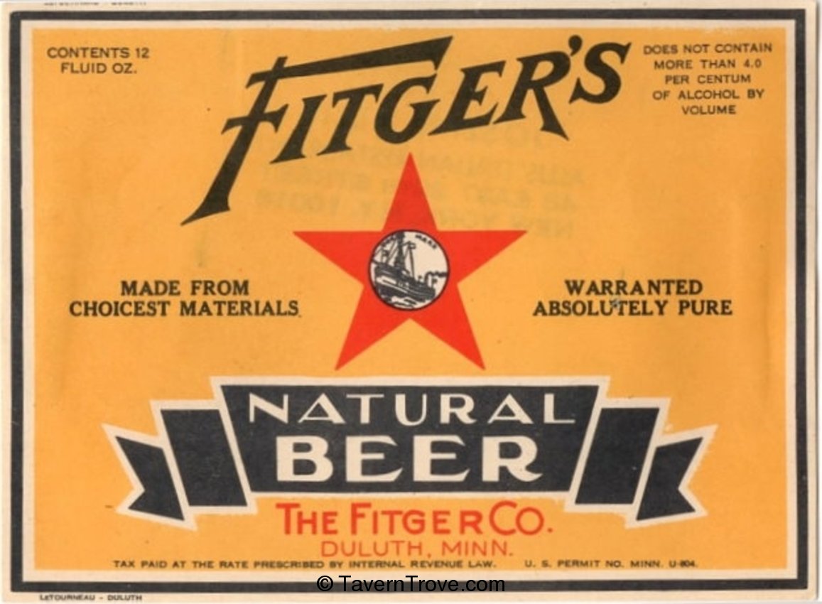 Fitger's Natural Beer