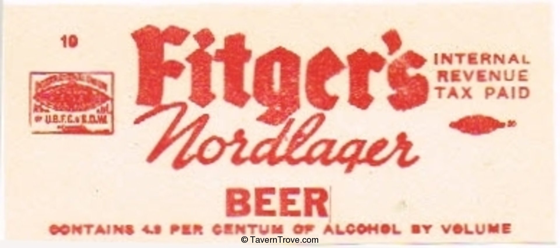 Fitger's Nordlager Beer