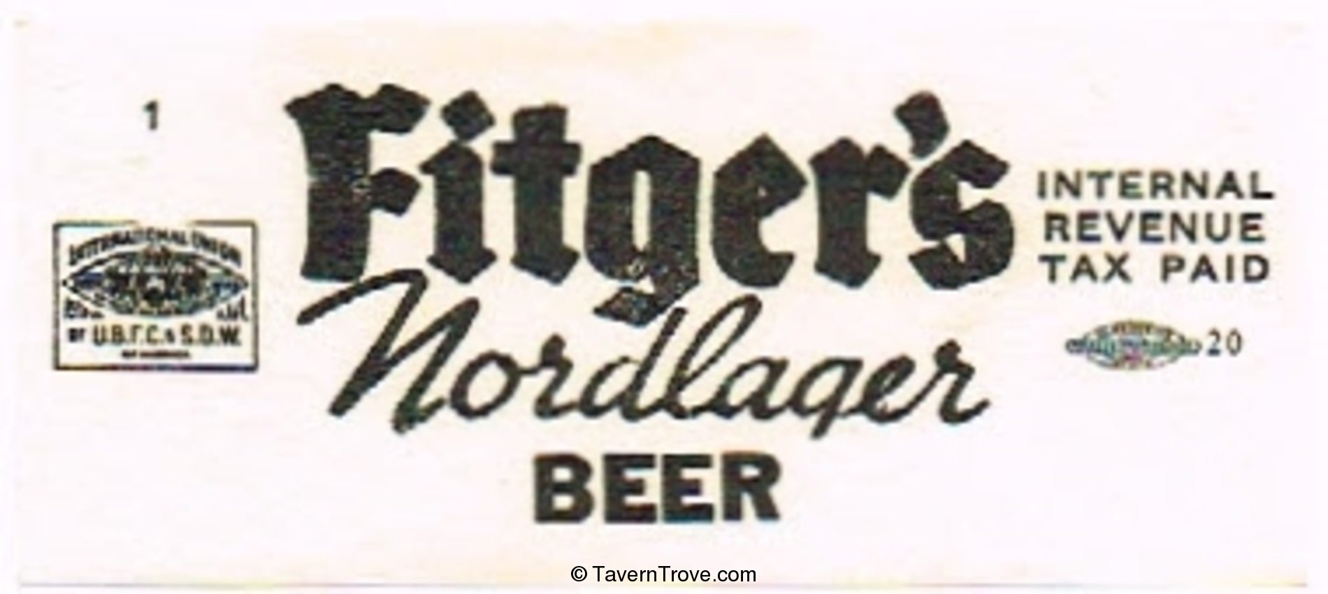 Fitger's Nordlager Beer