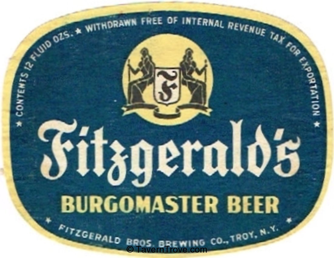 Fitzgerald's Burgomaster Beer 
