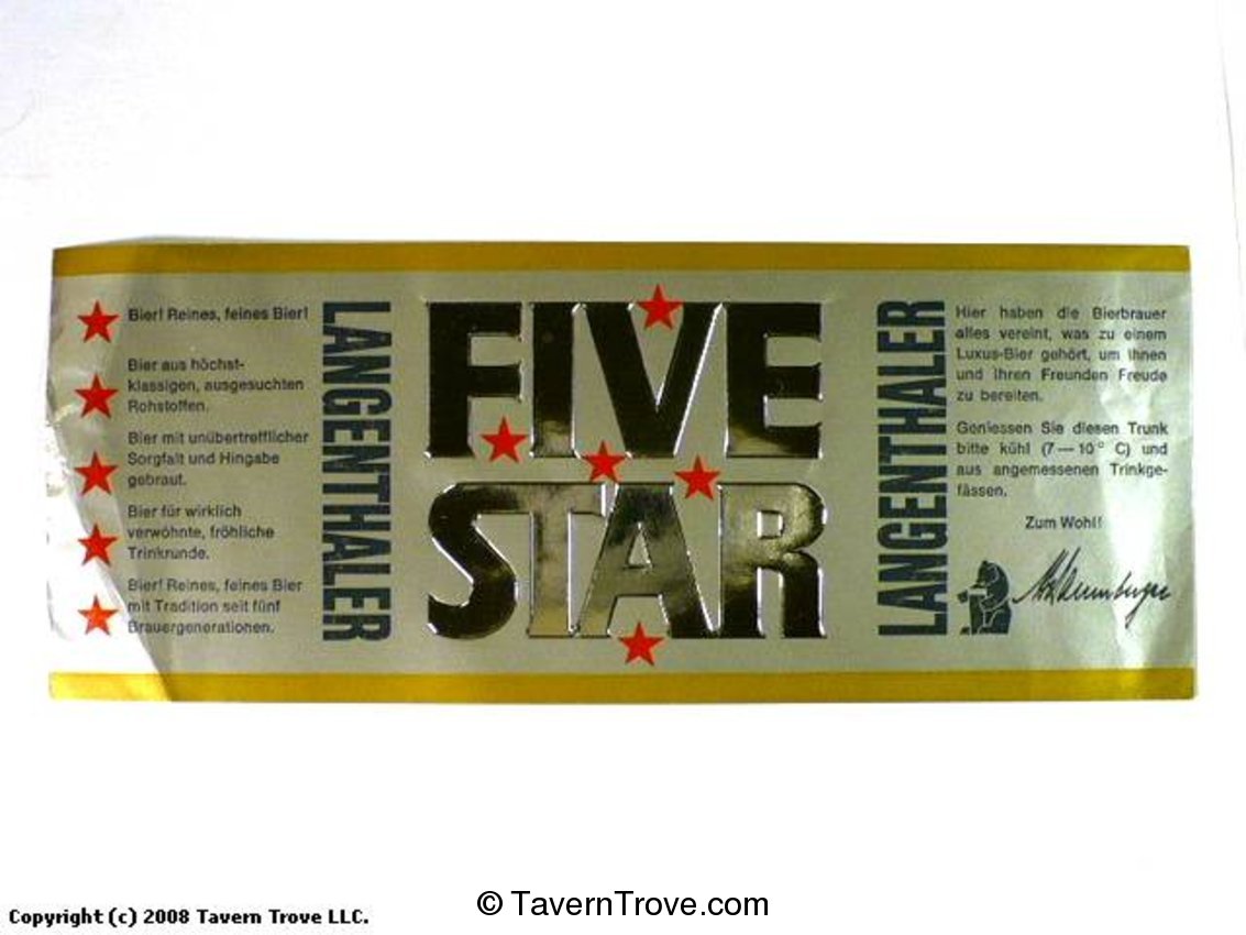 Five Star Beer