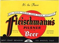 Fleischman's Pilsner Beer