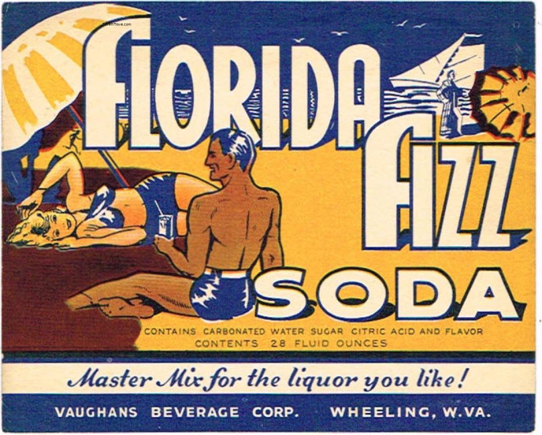 Florida Fizz Soda Vaughans Wheeling West Virginia