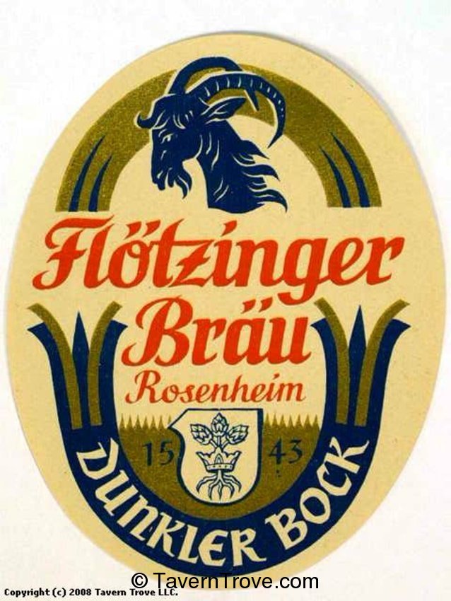 Flötzinger Bräu Dunkler Bock