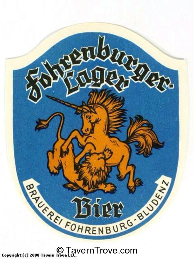 Fohrenburger Lager Bier