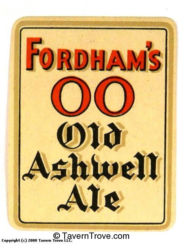 Fordham's OO Old Ashwell Ale