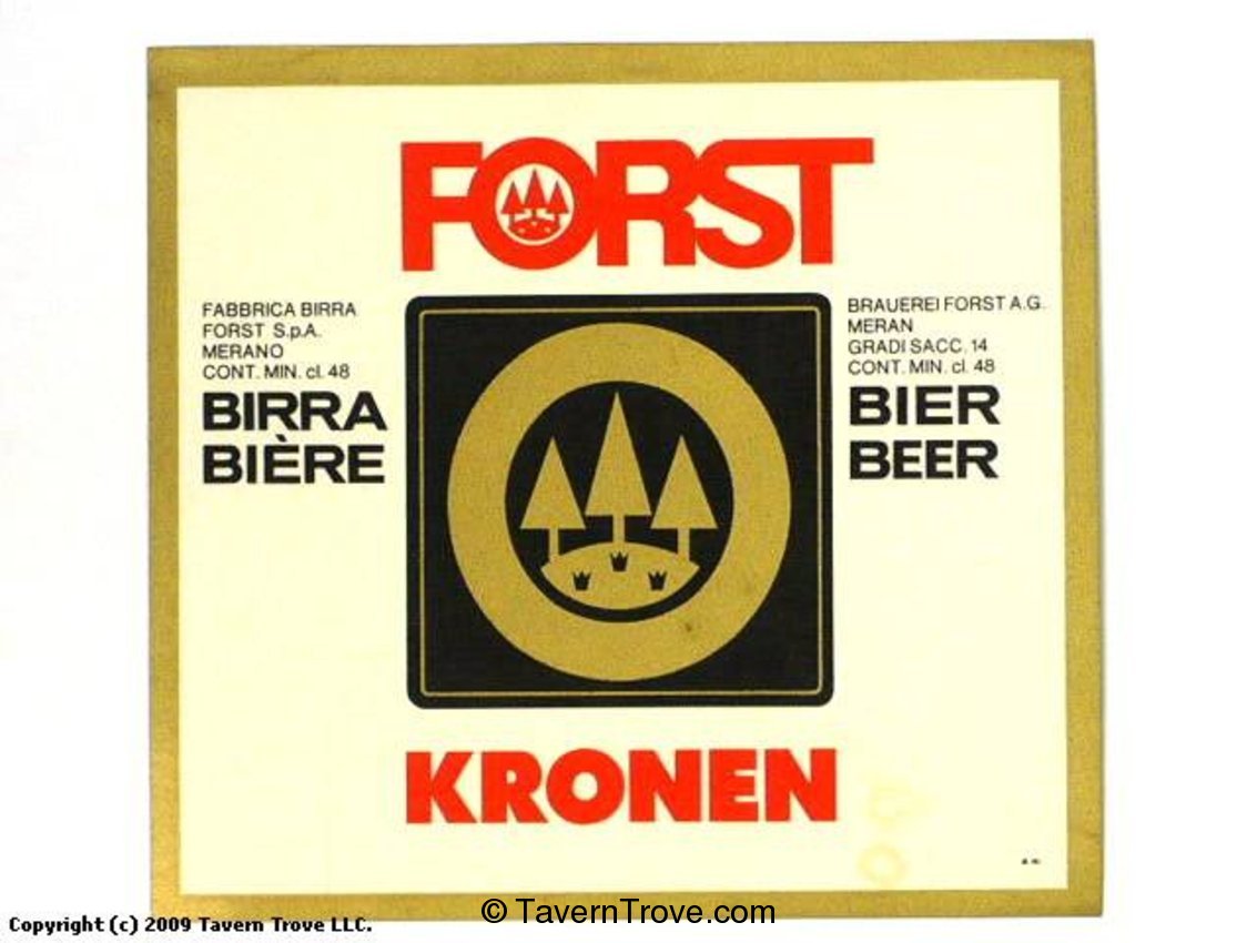 Forst Kronen Birra