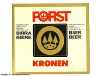 Forst Kronen Birra