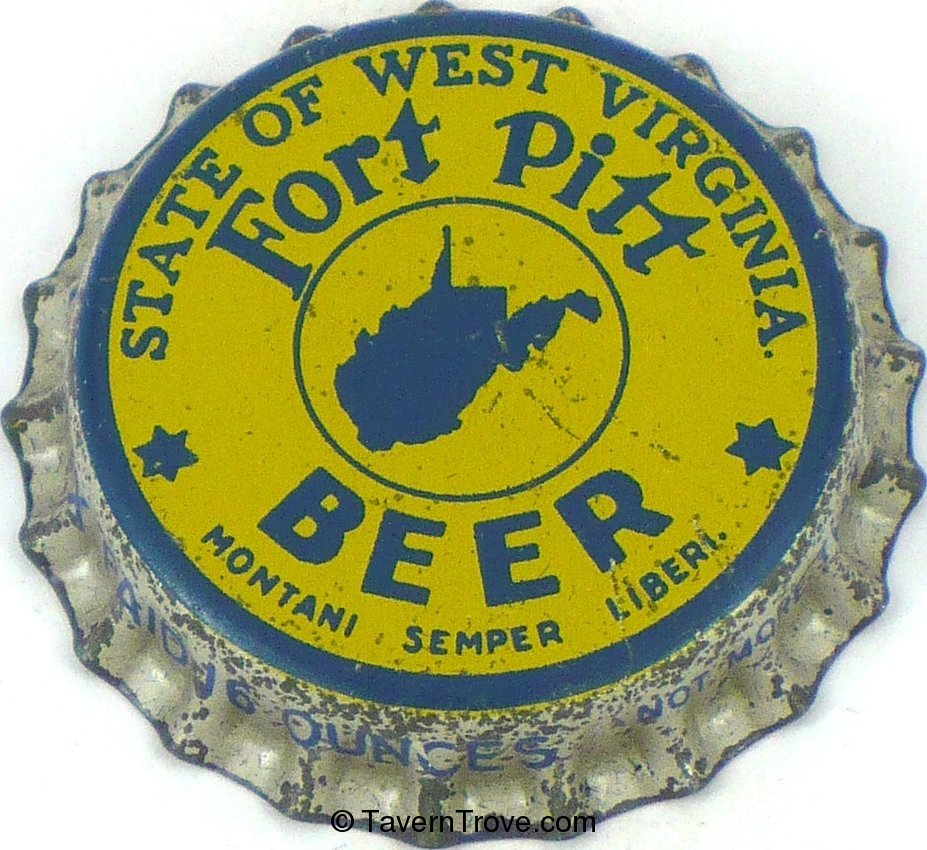 Fort Pitt Beer ~WV 16oz Tax