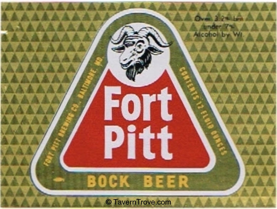 Fort Pitt Bock Beer