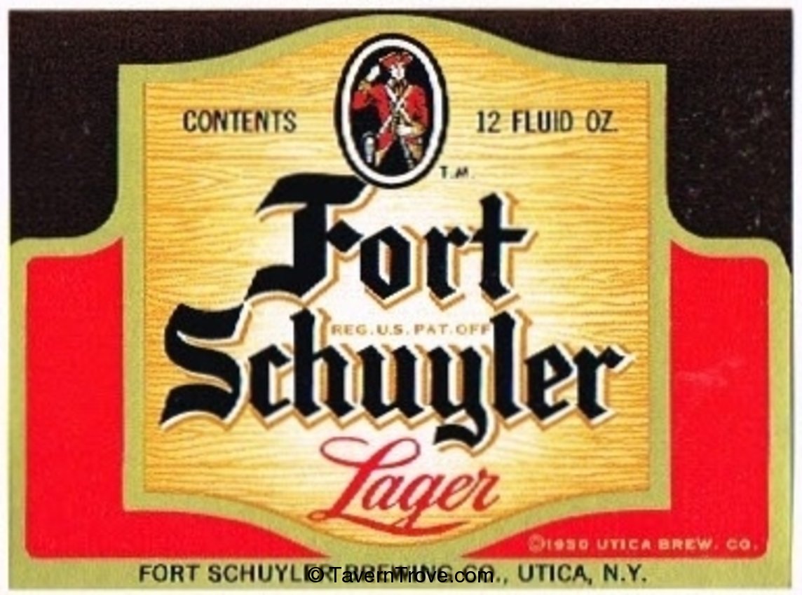 Fort Schuyler Lager Beer