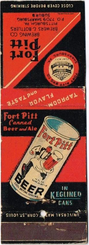 Fort Pitt Beer and Ale Dupe