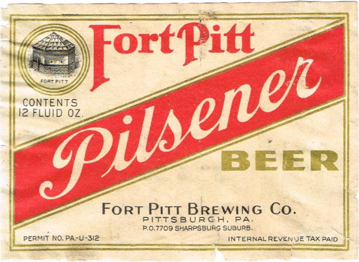 Fort Pitt Pilsener Beer
