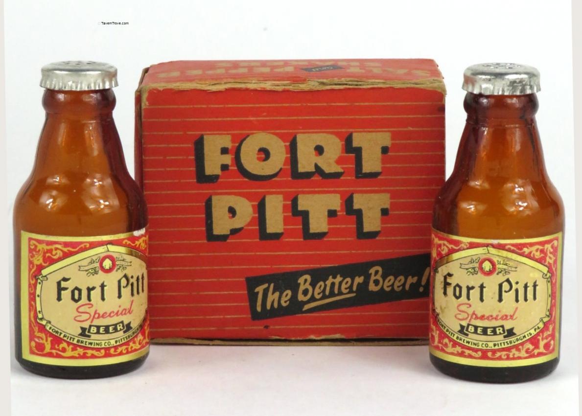 Fort Pitt Special Beer S&P Set In Box