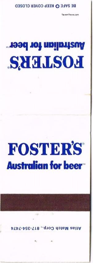 Foster's Lager Beer