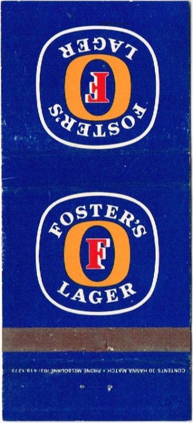 Foster's Lager Beer