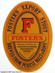 Foster's Export Stout