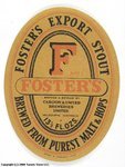 Foster's Export Stout